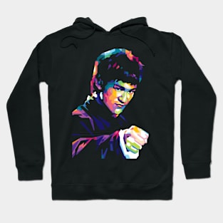 Bruce Lee wpap Hoodie